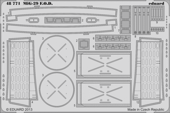 48771 МиГ-29 чехлы 1/48