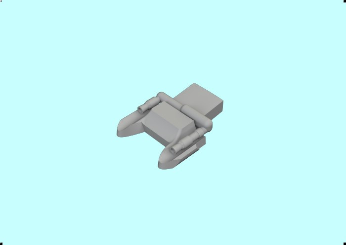 672315 Bf 109F стволи 3D друк 1/72