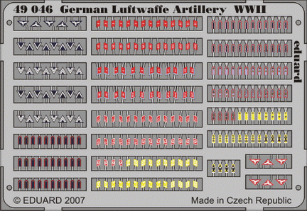 49046 Немецкая ПВО – знаки отличия WWII 1/48
