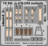 FE895 Ju 87B-2/ R2 стальные ремни 1/48