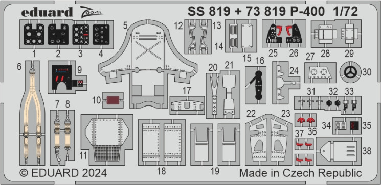 SS819 P-400 1/72