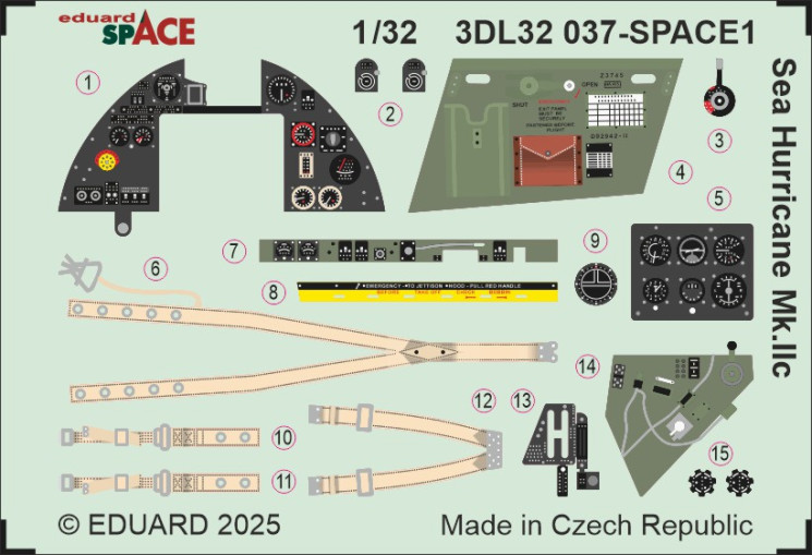 3DL32037 Sea Hurricane Mk.IIc  1/32