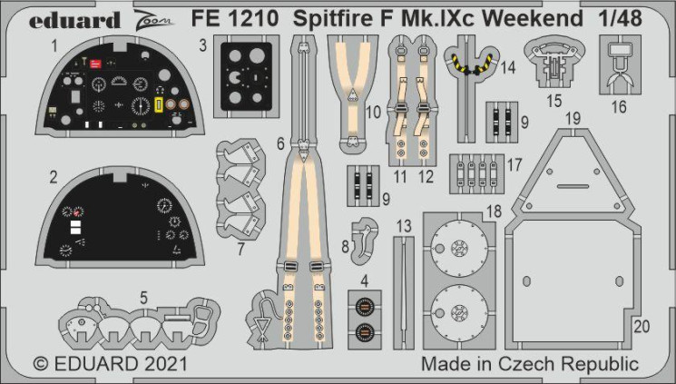 FE1210  Spitfire F Mk.IXc Weekend 1/48