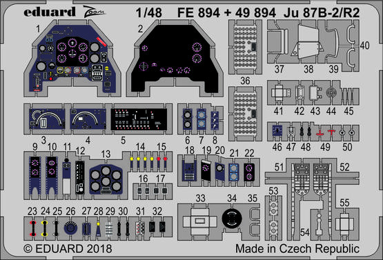 FE894 Ju 87B-2/ R2 1/48