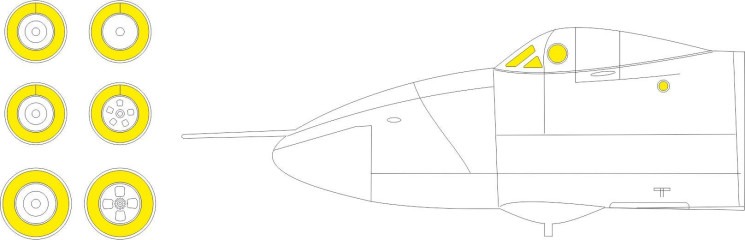 CX604 Маски на Vulcan B.2 1/72