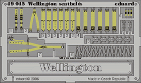 49045 Wellington ремни безопасности 1/48