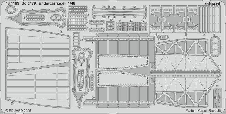 481169 Шасі Do 217K 1/48