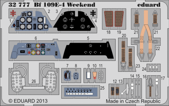 32777 Bf 109E-4 Weekend 1/32