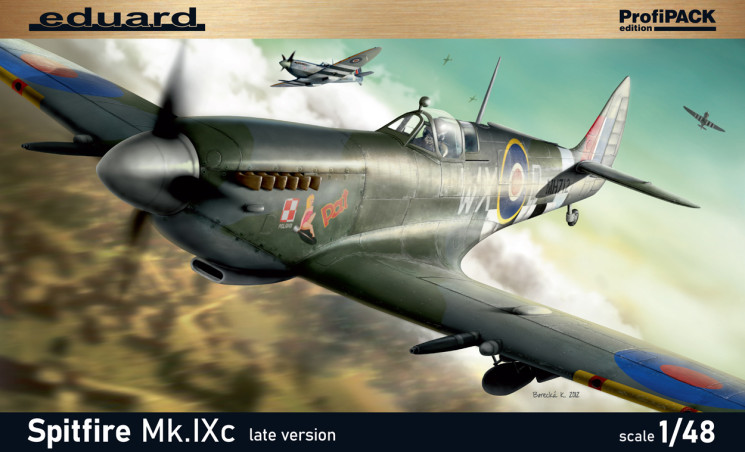 8281 Spitfire Mk.IXc пізня версія  1/48