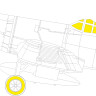 EX1080 Маски F4U-2 1/48