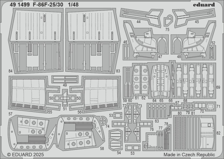 491499 F-86F-25/30 1/48