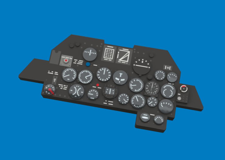 674025 P-47D Bubbletop LooK 1/72