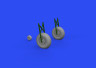 648617 Il-2 wheels 1/48