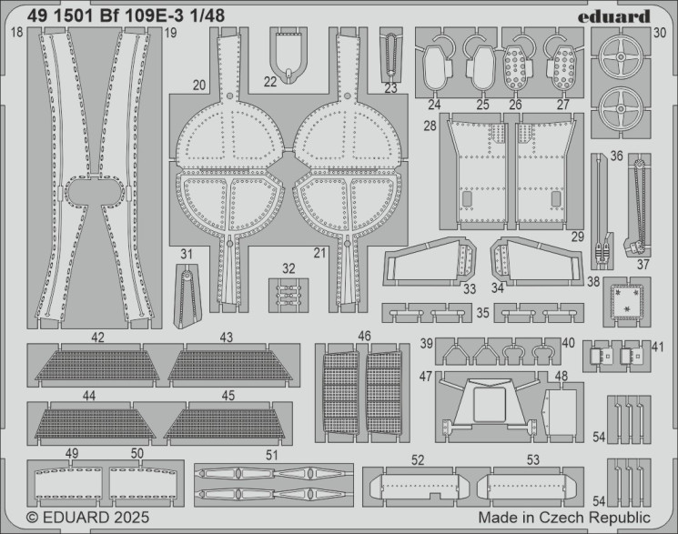 491501 Bf 109E-3 1/48