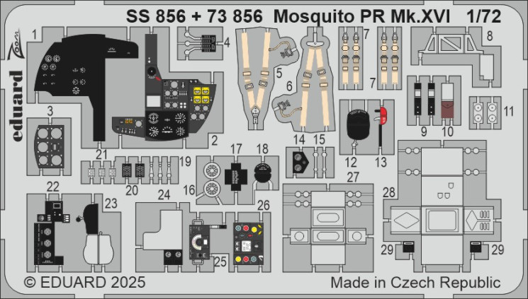 SS856 Mosquito PR Mk.XVI 1/72