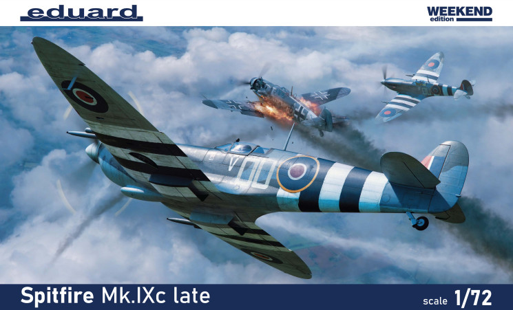 7473 Spitfire Mk.IXc пізній 1/72