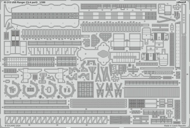 53313 USS Ranger CV-4 частина 3 1/350
