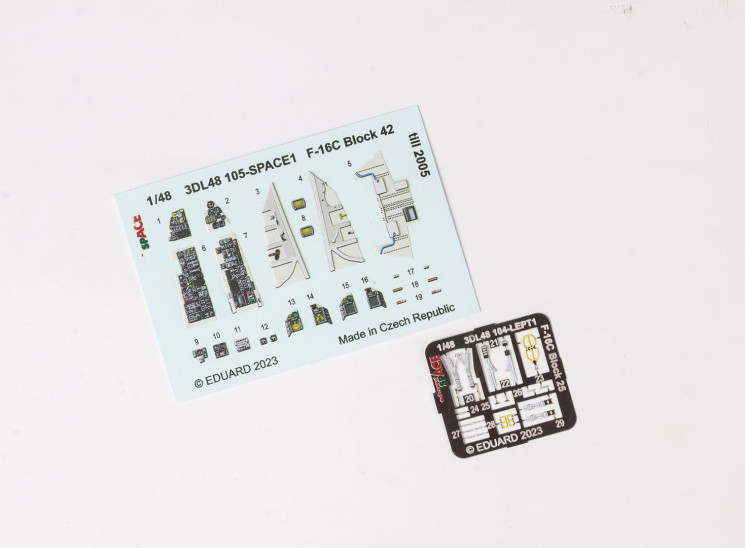 3DL48105 F-16C Block 42 до 2005 SPACE 1/48