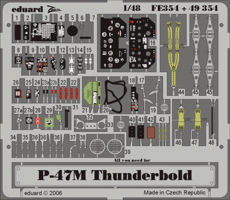 FE354 P-47M 1/48