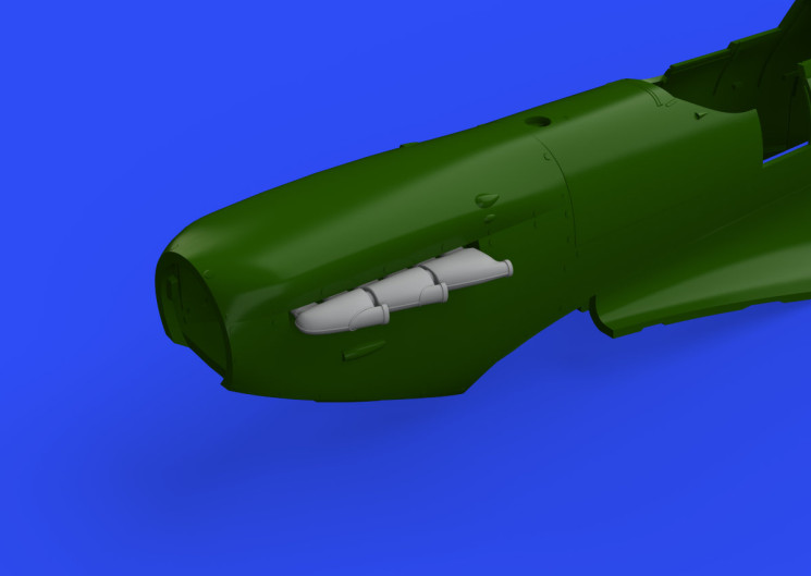 648580 Spitfire Mk.I exhaust stacks 1/48