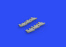 648580 Spitfire Mk.I exhaust stacks 1/48