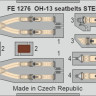 FE1276 OH-13 прив'язні ремені STEEL 1/48