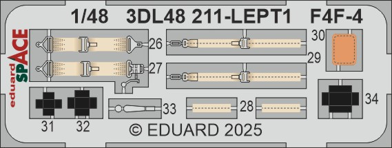 3DL48211 F4F-4 SPACE 1/48