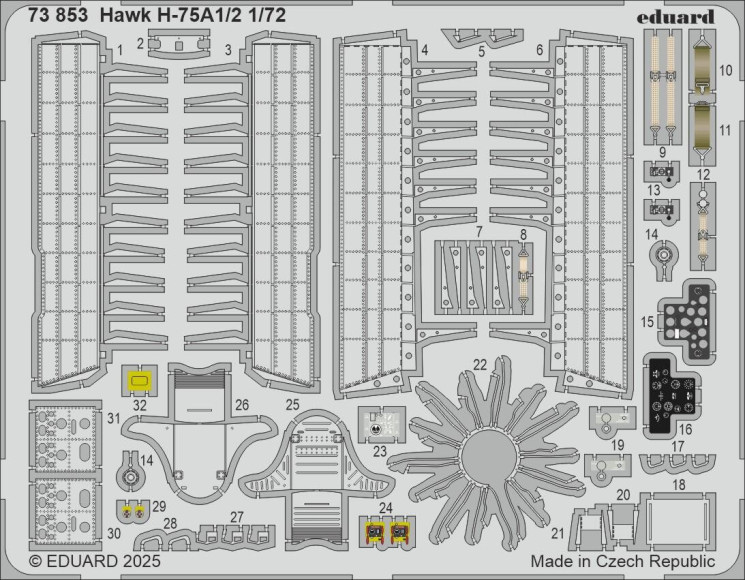 73853 Hawk H-75A1/2 1/72