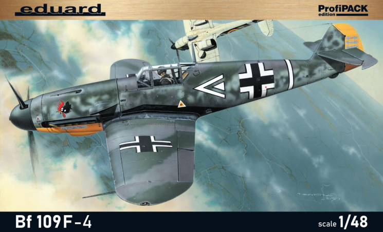 82114 Bf 109F-4 1/48