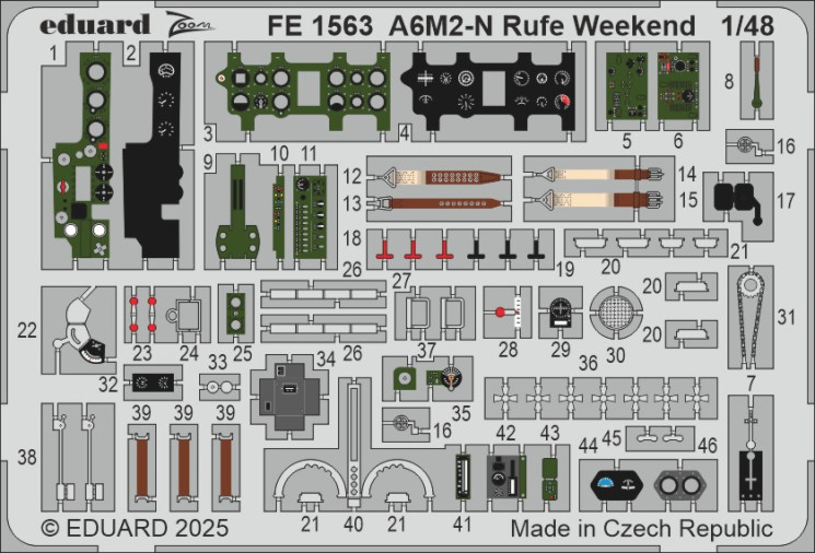 FE1563 A6M2-N Rufe Weekend
