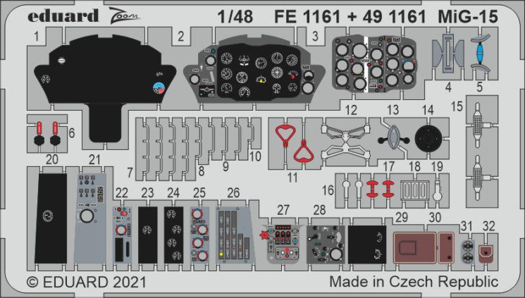 FE1161  МИГ-15 1/48