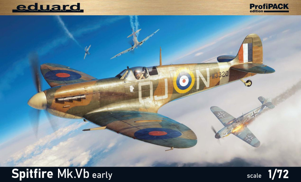 Eduard 70205 Spitfire Mk.Vb early 1/72 - магазин Едуард Україна
