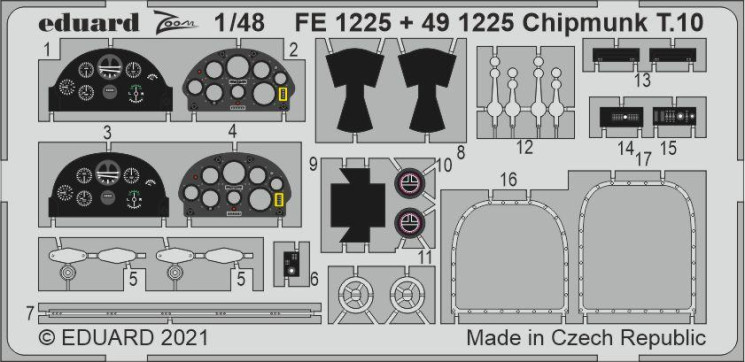 491225  Chipmunk T.10 1/48