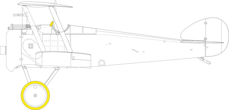 Маски EX879 Sopwith Camel 1/48