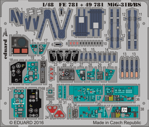 FE781 МиГ-31Б/БС 1/48