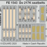 FE1543 Ремені безпеки Do 217K STEEL 1/48