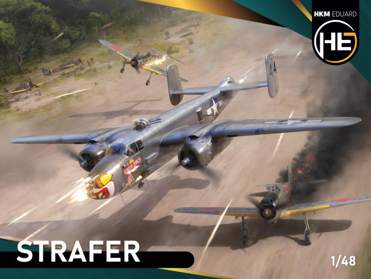 548001 STRAFER / B-25J MITCHELL 1/48 