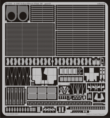 53033 S-100 Schnellboot Flak 38 20mm 1/72