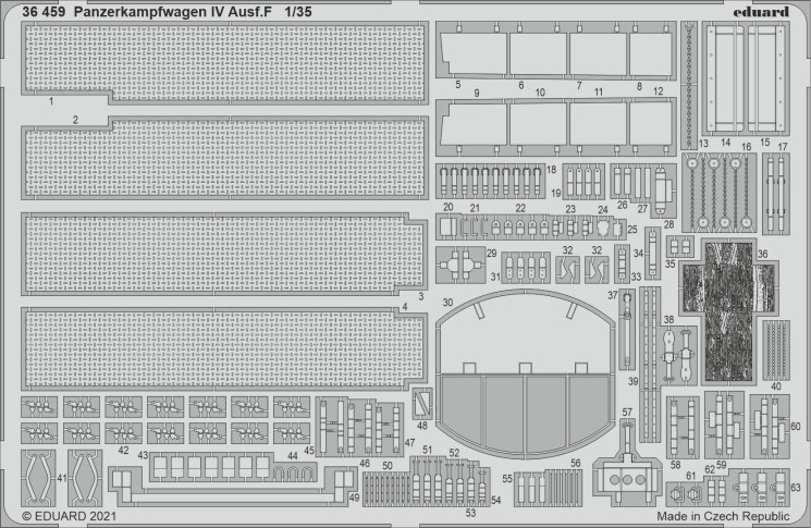 36459 Panzerkampfwagen IV Ausf.F 1/35