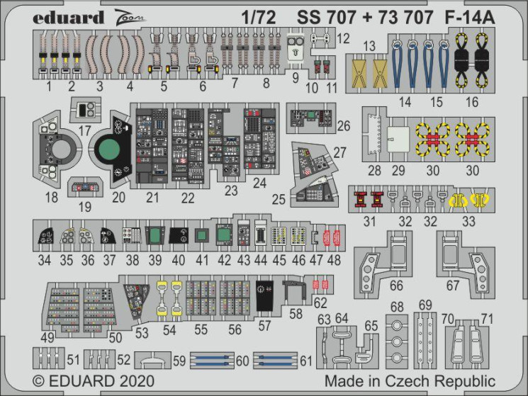 SS707  F-14A 1/72