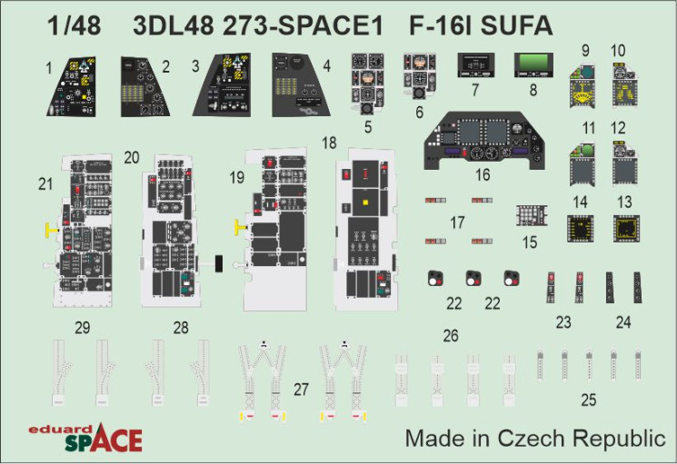 3DL48273 F-16I SUFA SPACE