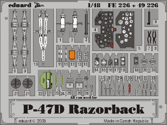 FE226 P-47D-20 1/48