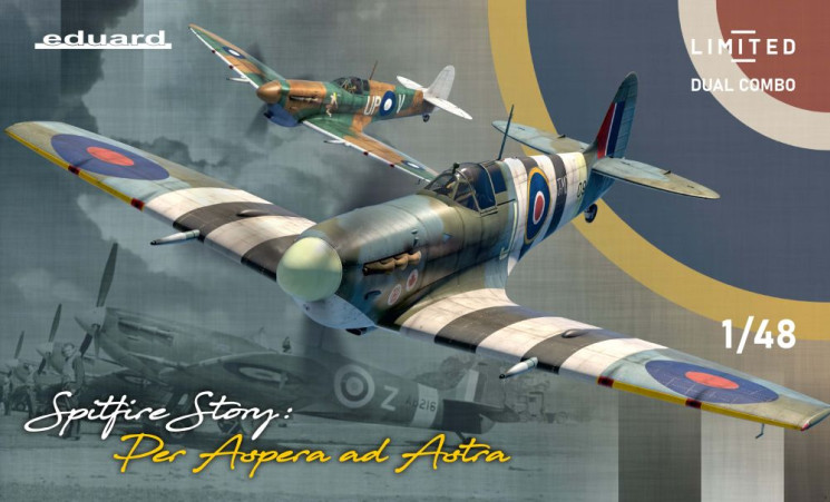 11162 SPITFIRE STORY: Per Aspera ad Astra DUAL COMBO 1/48