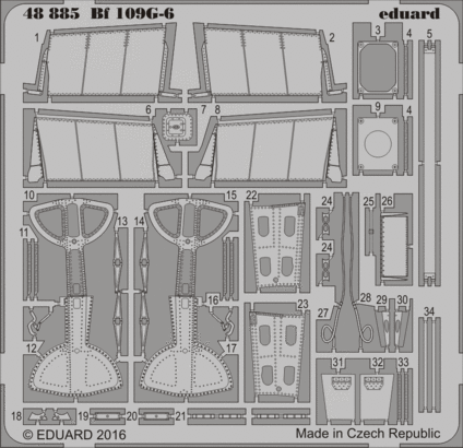 48885 Bf 109G-6 1/48