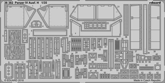 36382 Panzer IV Ausf. H 1/35