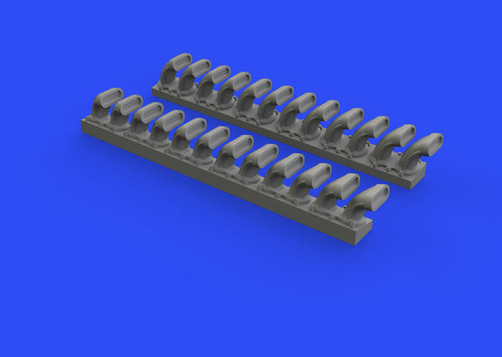648508 P-400 выхлопные патрубки 1/48