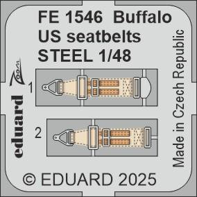FE1546 Ремені безпеки Buffalo (США) STEEL 1/48