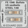 FE1546 Ремені безпеки Buffalo (США) STEEL 1/48
