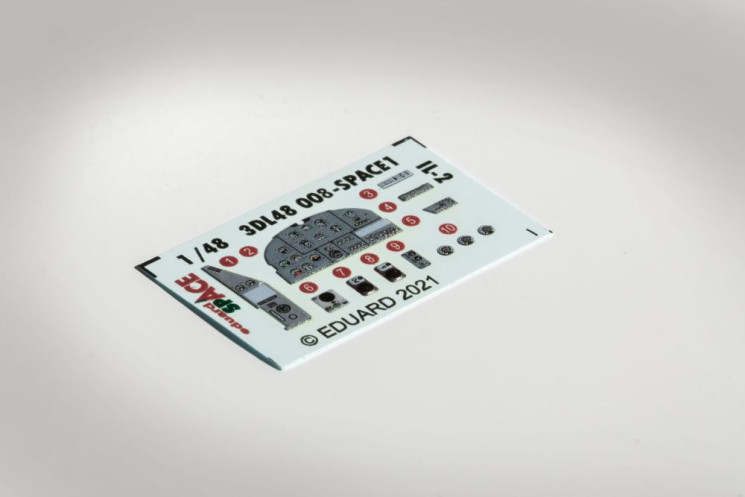 3DL48008 3D Декали ИЛ-2 SPACE 1/48