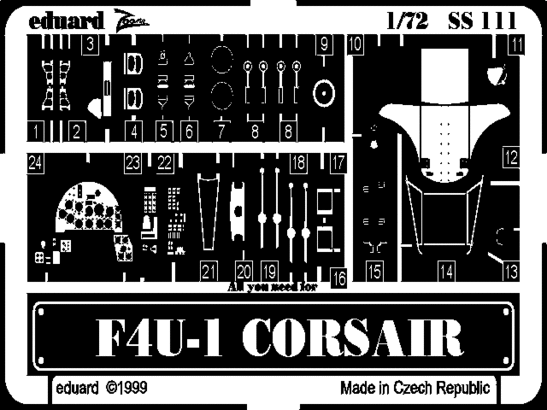 SS111 F4U-1 1/72